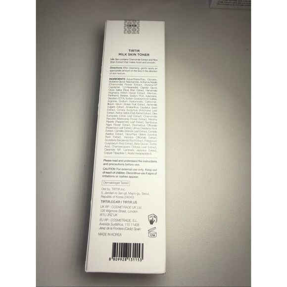 TIRTIR Milk Skin Toner 150ml / 5.07 fl. oz. - Picture 2 of 5